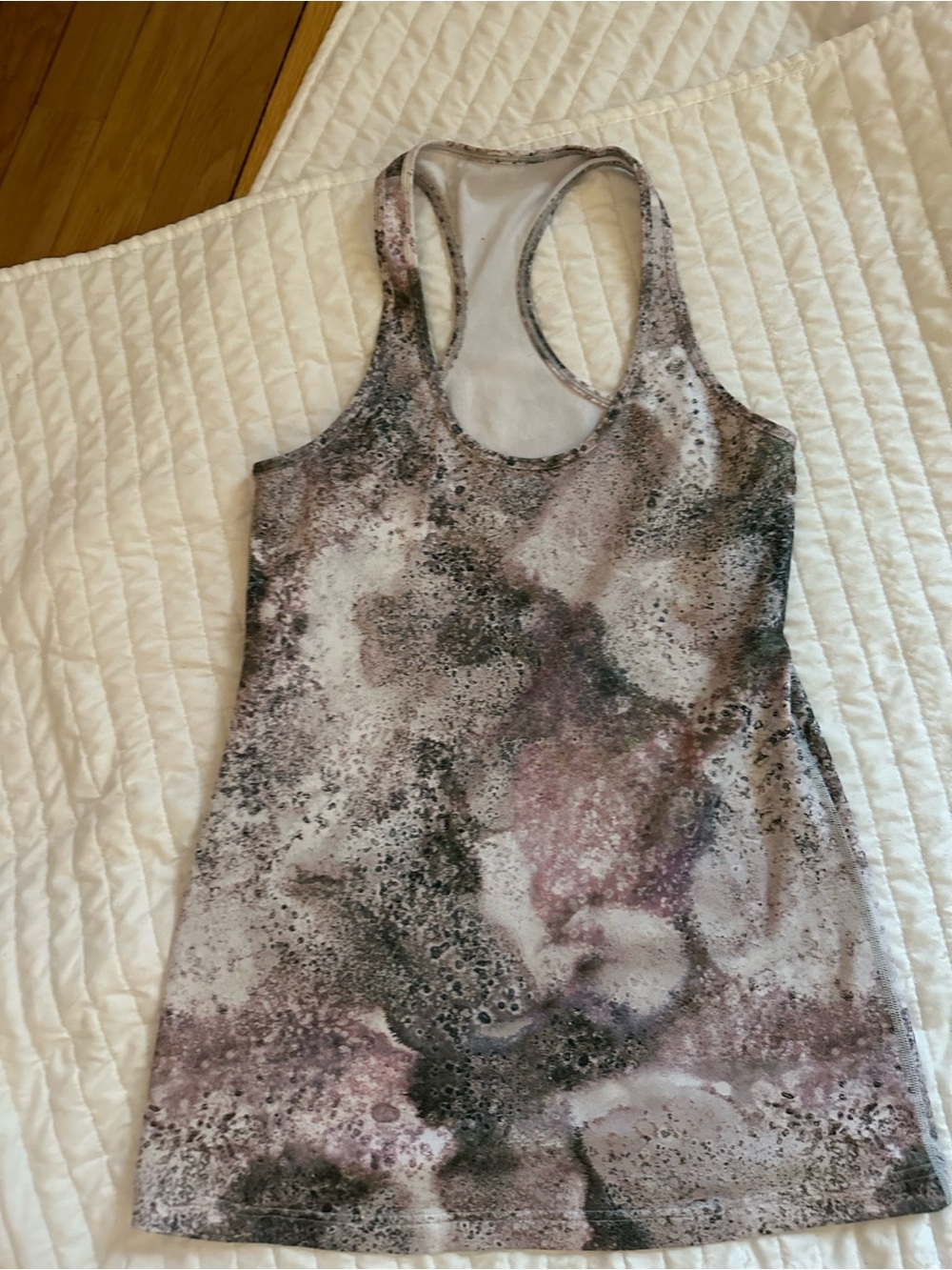 Lululemon Cool Racerback
Sugar Crush Multi- PTP 14.5 size 8? EUC